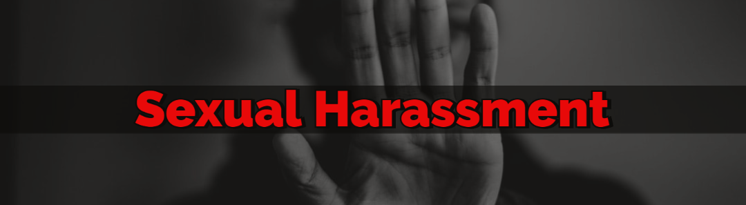 Sexual Harassment Banner
