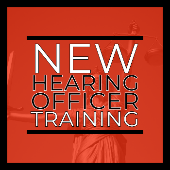 USG New Title IX Hearing Officer Training